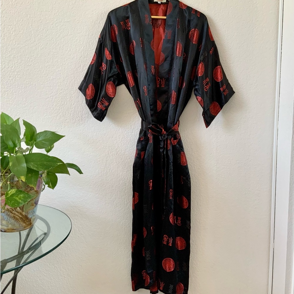 Satin Kimono, Unisex, Sz L
